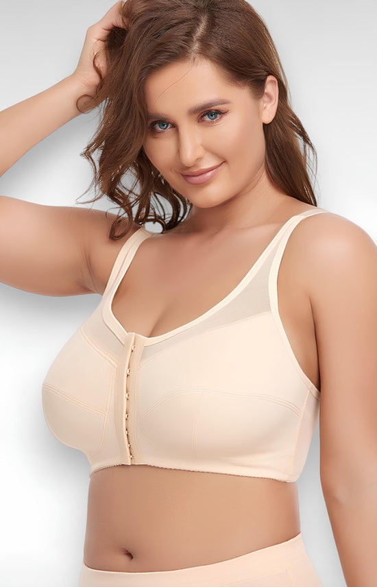 Sculpting Shapewear Full Coverage & Back Smoothing Sports Bra - Being Shaped