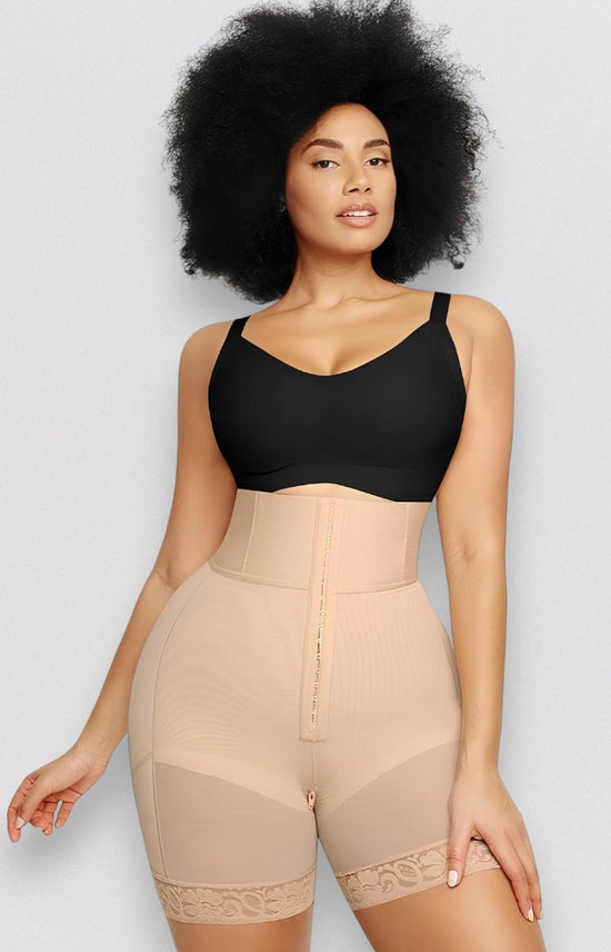 Sculpting Shapewear High-Waisted Compress & Lift Shorts - Being Shaped