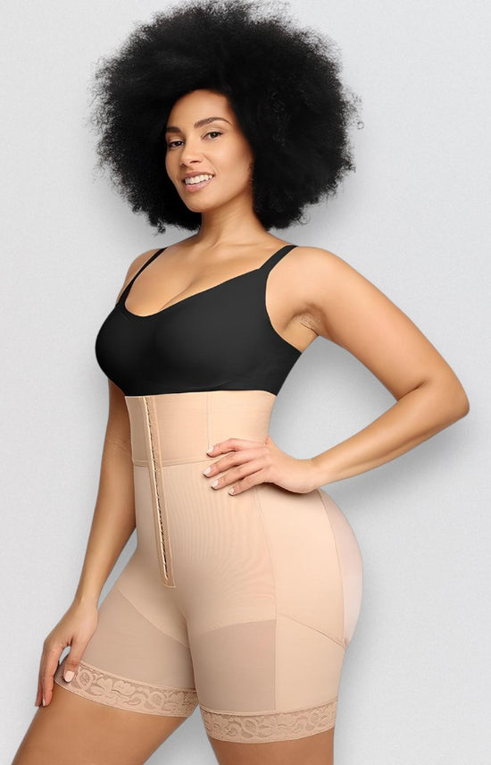 Sculpting Shapewear High-Waisted Compress & Lift Shorts - Being Shaped