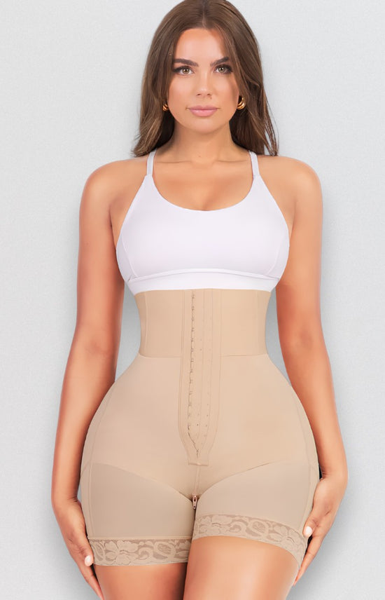 Sculpting Shapewear High-Waisted Compress & Lift Shorts - Being Shaped
