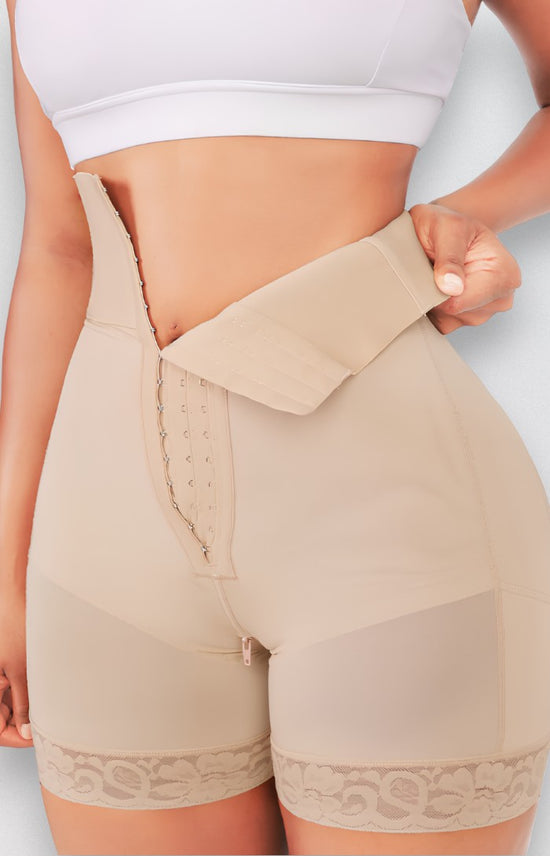 Sculpting Shapewear High-Waisted Compress & Lift Shorts - Being Shaped