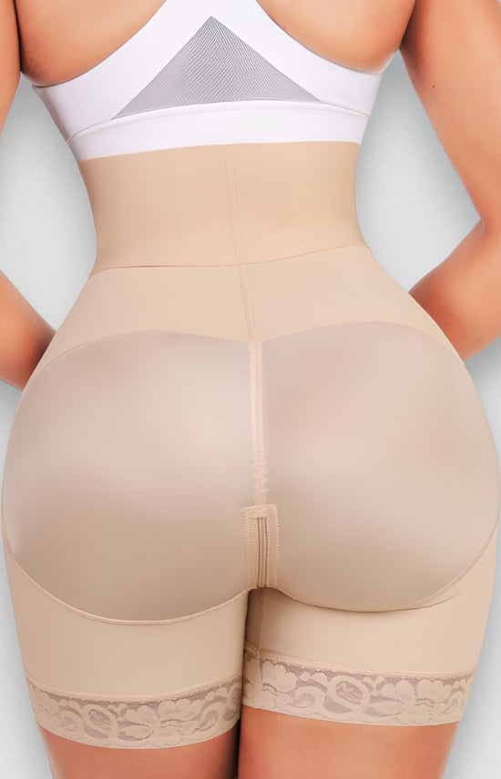 Sculpting Shapewear High-Waisted Compress & Lift Shorts - Being Shaped