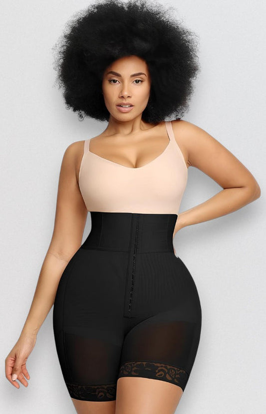 Sculpting Shapewear High-Waisted Compress & Lift Shorts - Being Shaped