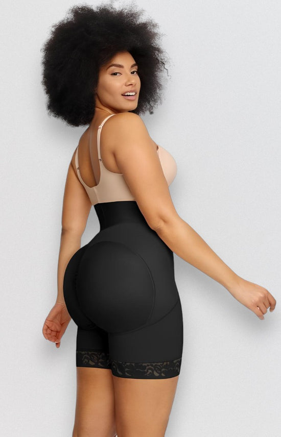 Sculpting Shapewear High-Waisted Compress & Lift Shorts - Being Shaped