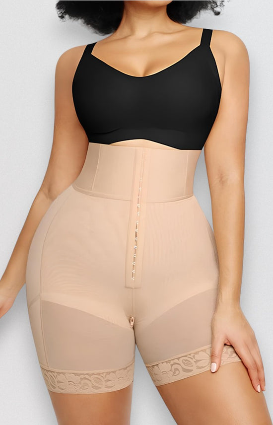 Sculpting Shapewear High-Waisted Compress & Lift Shorts - Being Shaped