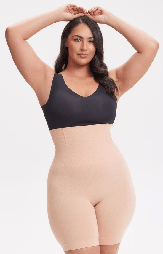 Sculpting Shapewear High-Waisted Shorts - Being Shaped