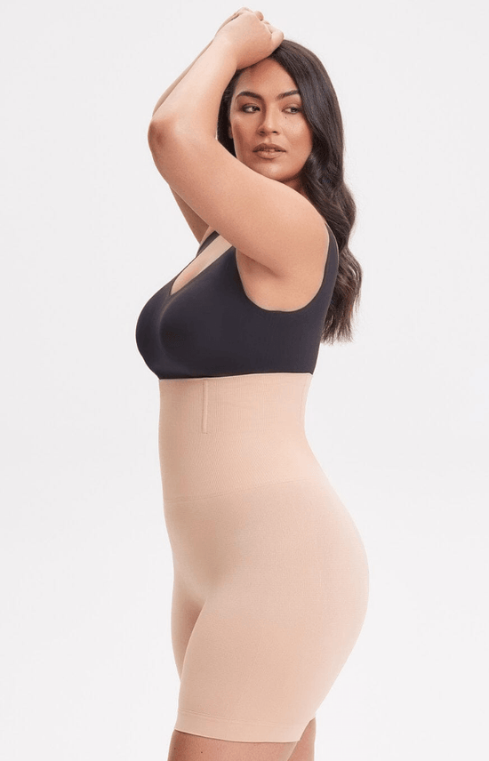 Sculpting Shapewear High-Waisted Shorts - Being Shaped